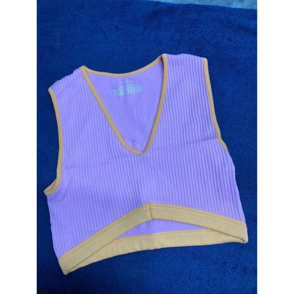 No boundaries medium ribbed crop top